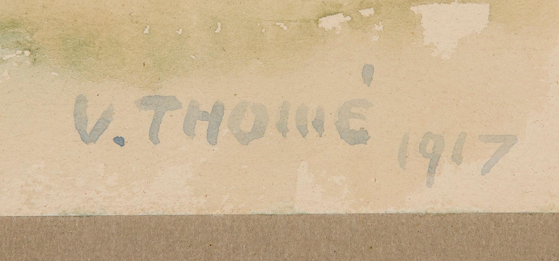 Verner Thomé, Joutsen lammessa.