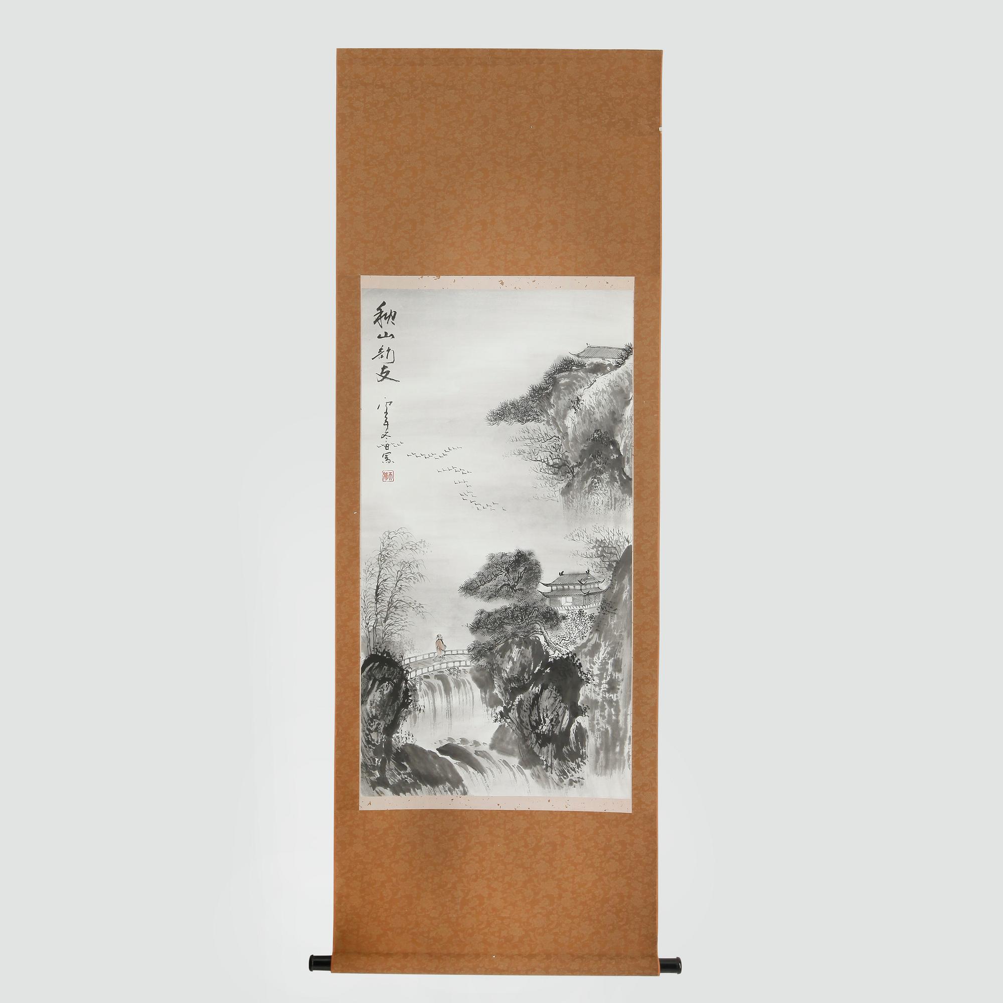RULLMÅLNING, Japan, 1900-tal.