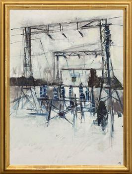 HUGO ZUHR, oil on canvas signed.