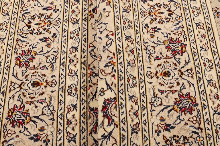 A carpet, Kashan, c. 305 x 302 cm.