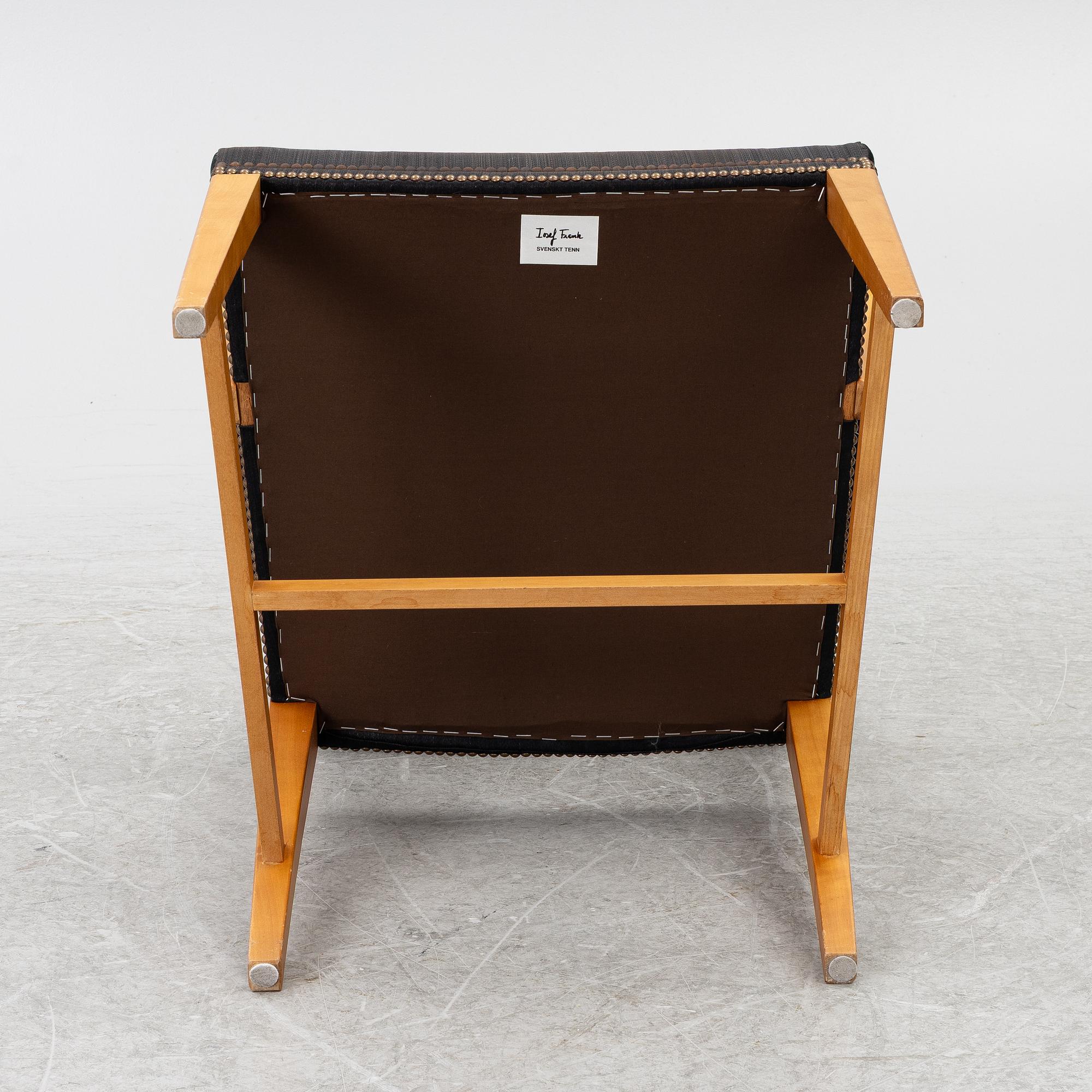 Josef Frank, Armchair, model 695, Svenskt Tenn.