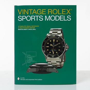 Collection of watch literature, 5 books including Omega Sportswatches by John Goldberger.