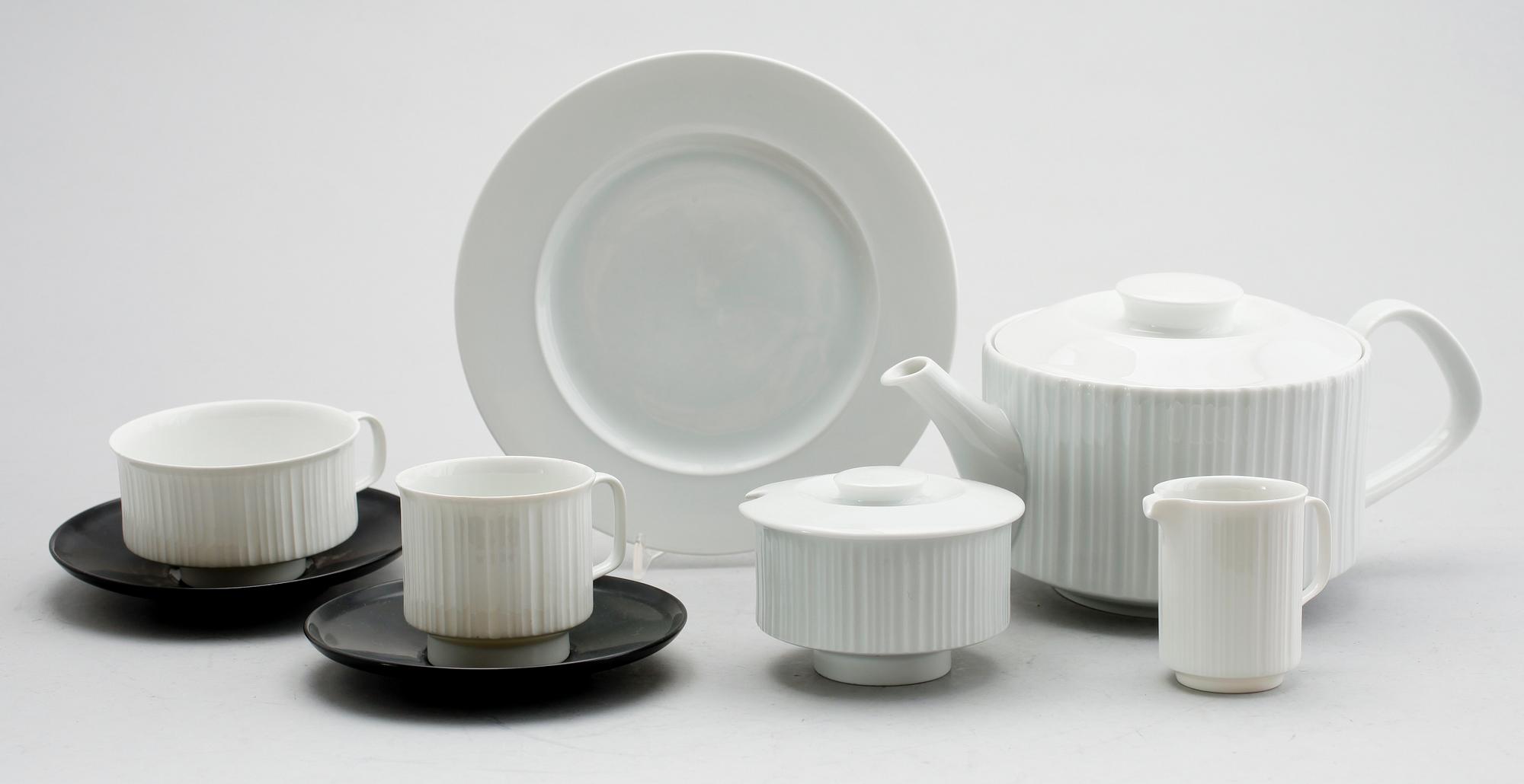 TE-OCH KAFFESERVIS, 28 del, porslin, Rosenthal.