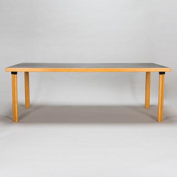 Alvar Aalto, a model 86 table for Artek, 1994.