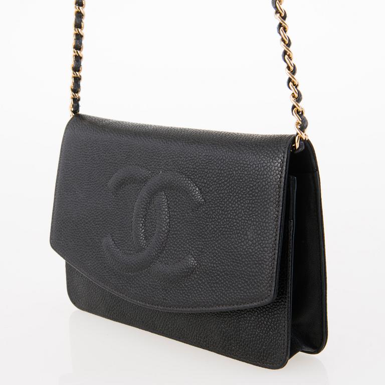 CHANEL, olkalaukku, WOC, wallet on chain.