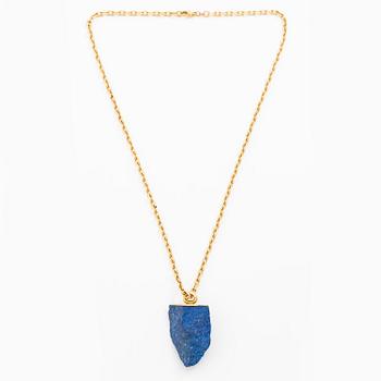 Kristian Nilsson, hänge 18K guld och lapis lazuli.
