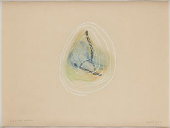 Olav Christopher Jenssen, mixed media on paper, signed and dated 6 juni 1989.