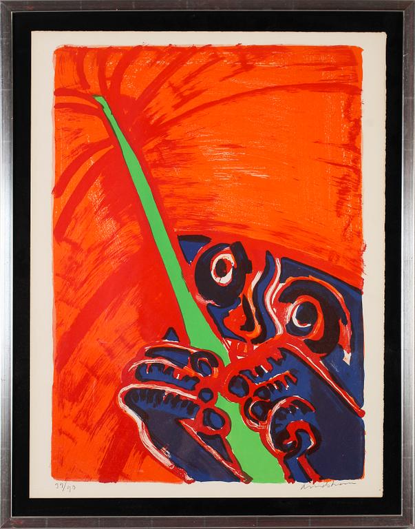 BENGT LINDSTRÖM, färglitografi, signerad och numrerad 39/90.