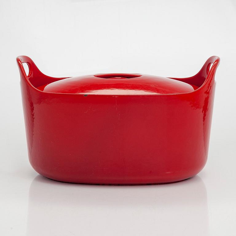 Timo Sarpaneva, pot for roasting bird Rosenlew & Co. 1960s.