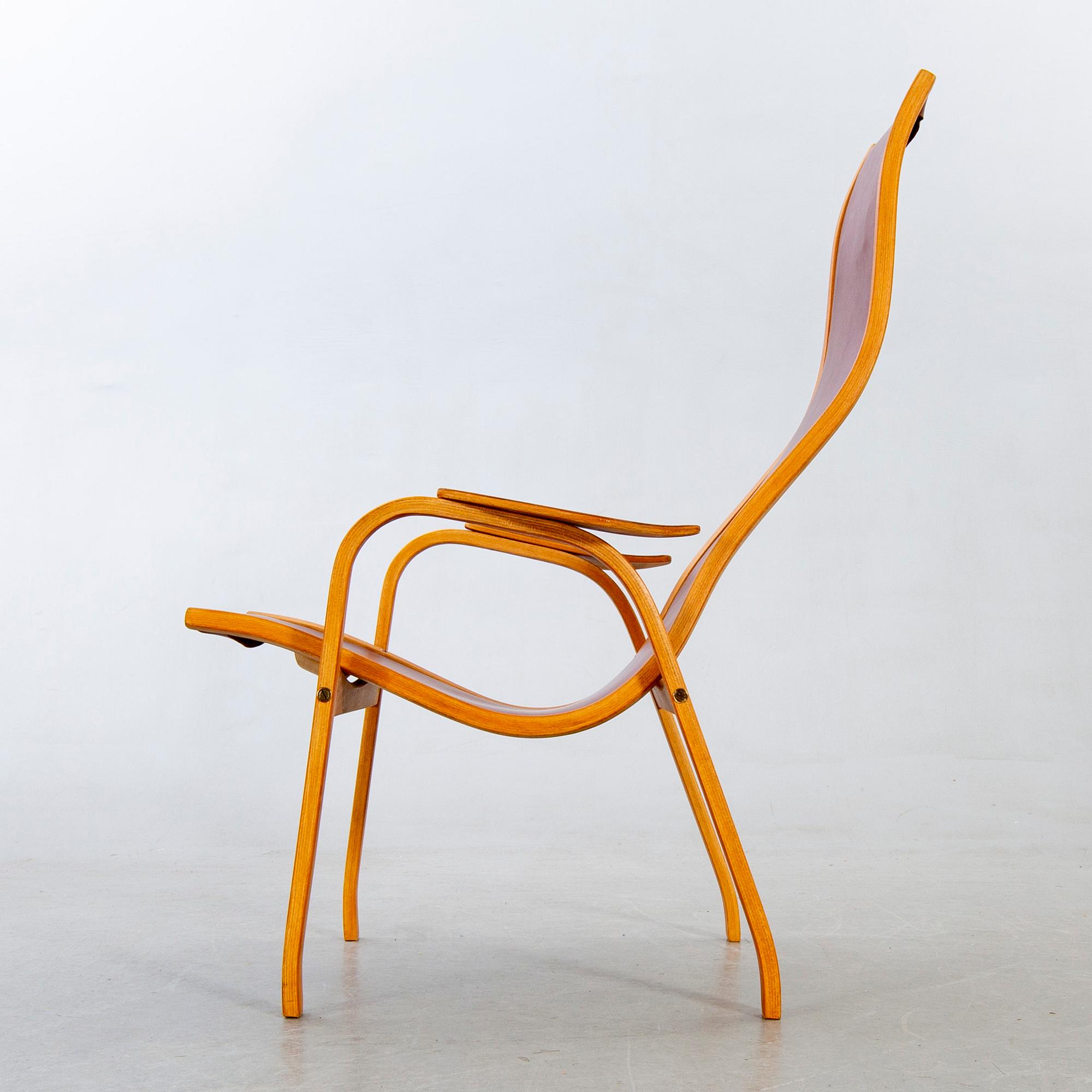 Yngve Ekström, a "Kurvan" armchair 1950s.