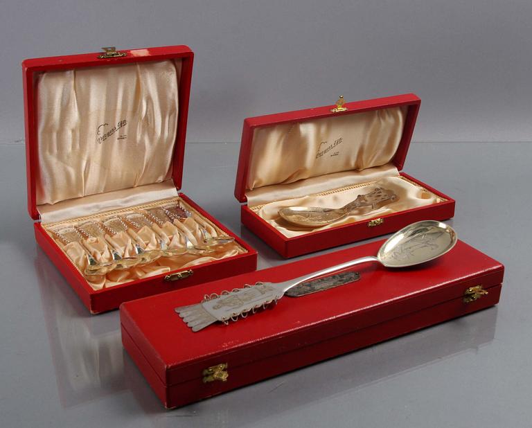 PARTI SILVER, 8 delar, 1900-tal.