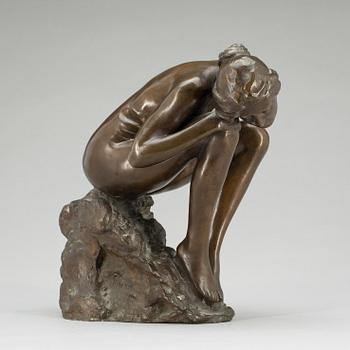 AXEL EBBE, brons, signerad.