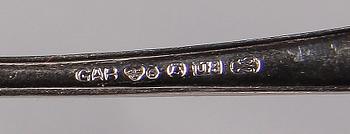 PARTI SILVER, 20 delar, bla Sverige och Norge. 1900-tal.