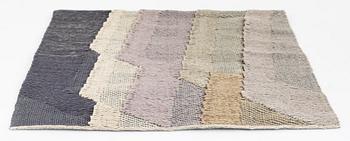 Dora Ljung, a textile "Urbergsblock", flat weave, approx. 36 x 38 cm, unsigned.