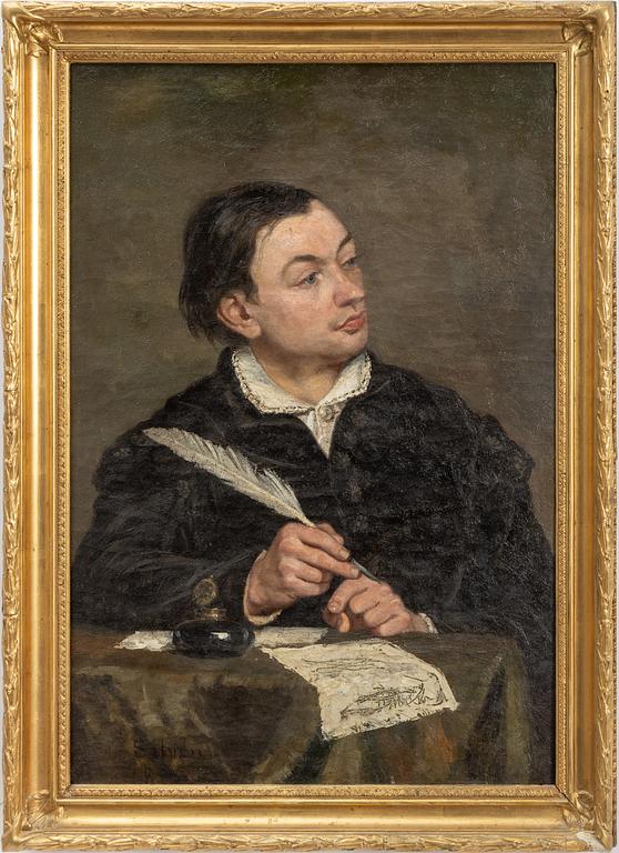 Unknown artist, Portrait in half-figure.