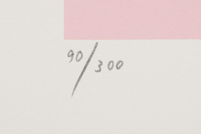 Owe Gustafsson, mapp med 4 färgserigrafier, signerade 90/300.