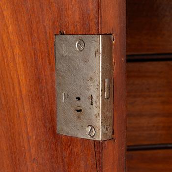 Secretary, late Gustavian, late 18th century, signed.