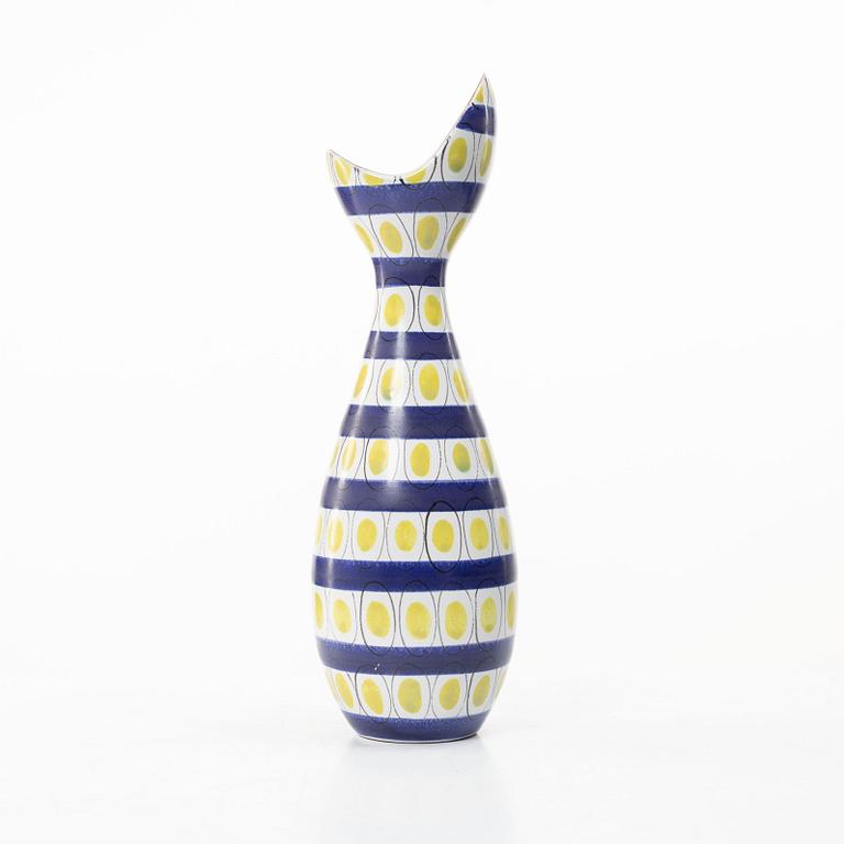 Stig Lindberg, Vase, faience, Gustavsbergs studio.