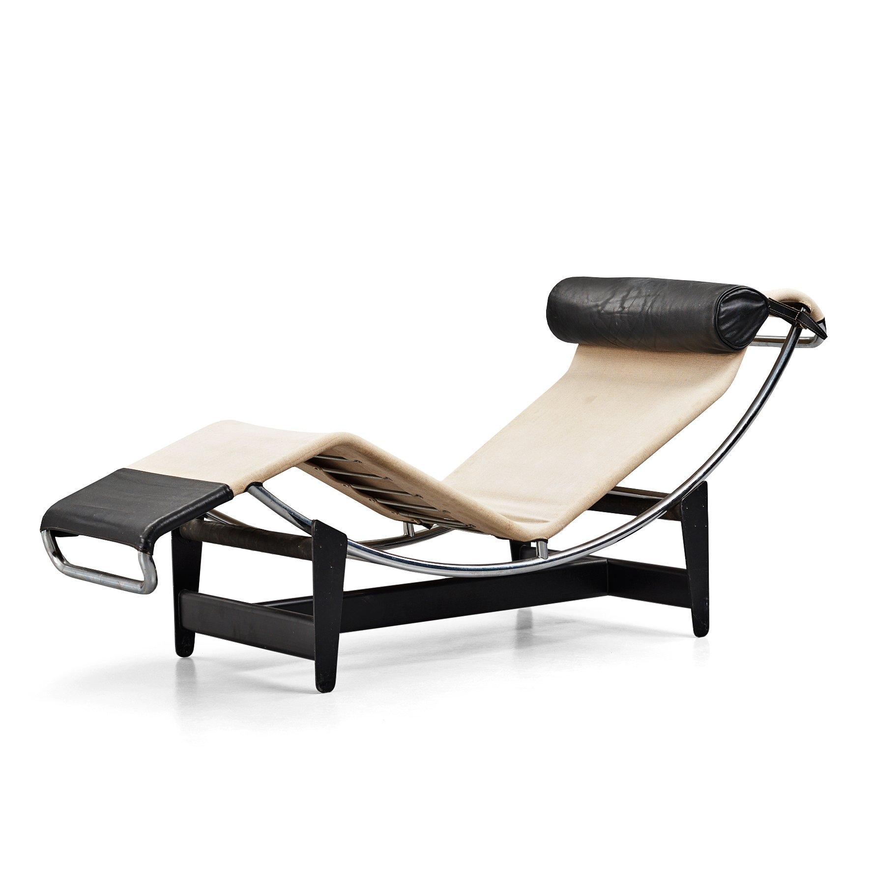 Le Corbusier, Pierre Jeanneret & Charlotte Perriand, an 'LC4' lounge chair, Cassina, Italy.