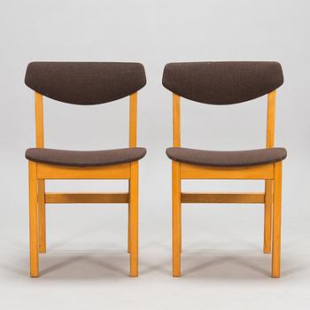 Lasse Ollinkari, six 1960s "Ervi chairs" for Artek. .