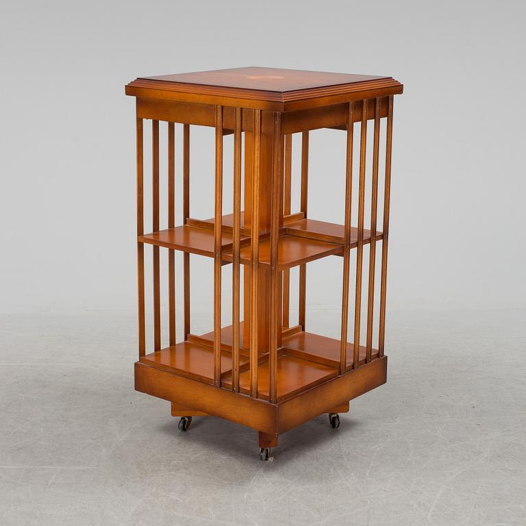 A late 1900s turning bookshelf.