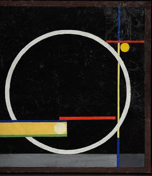 Gösta Adrian-Nilsson, "Vit cirkel Horisontell".