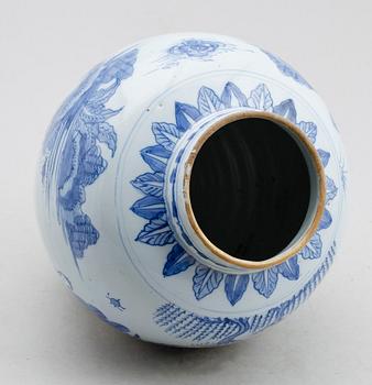 BOJAN, fajans, sannolikt Delft, 1700-/1800-tal.