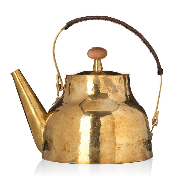 Sigurd Persson, a brass teapot, Sweden 1940s.