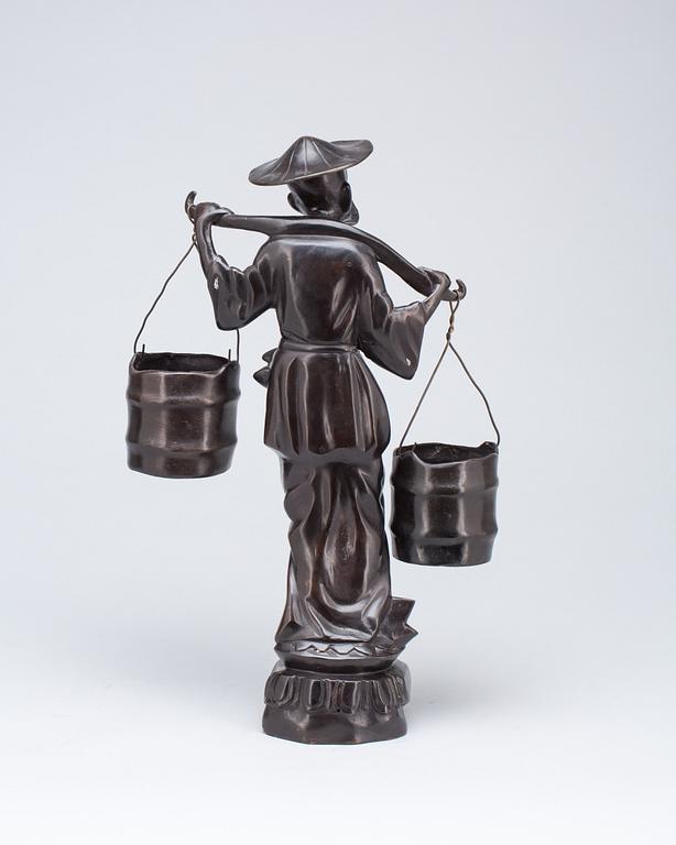 FIGURIN, brons, Japan 1900-tal.