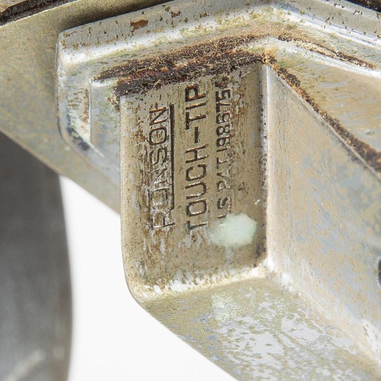 Ronson table lighter "Touch-Tip Bar" circa 1936 by Artmetal Works Inc.