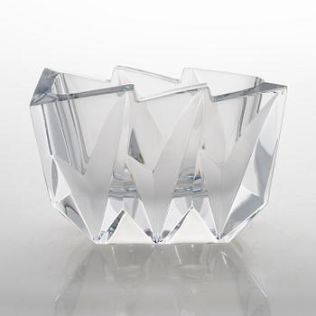 ERKKITAPIO SIIROINEN, a 'Hakas-malja' art glass signed Erkki Siiroinen Riihimäen Lasi Oy.