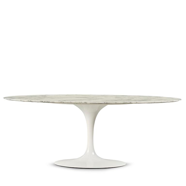 Eero Saarinen, a "Tulip" dining table, Knoll Studio, 2010.