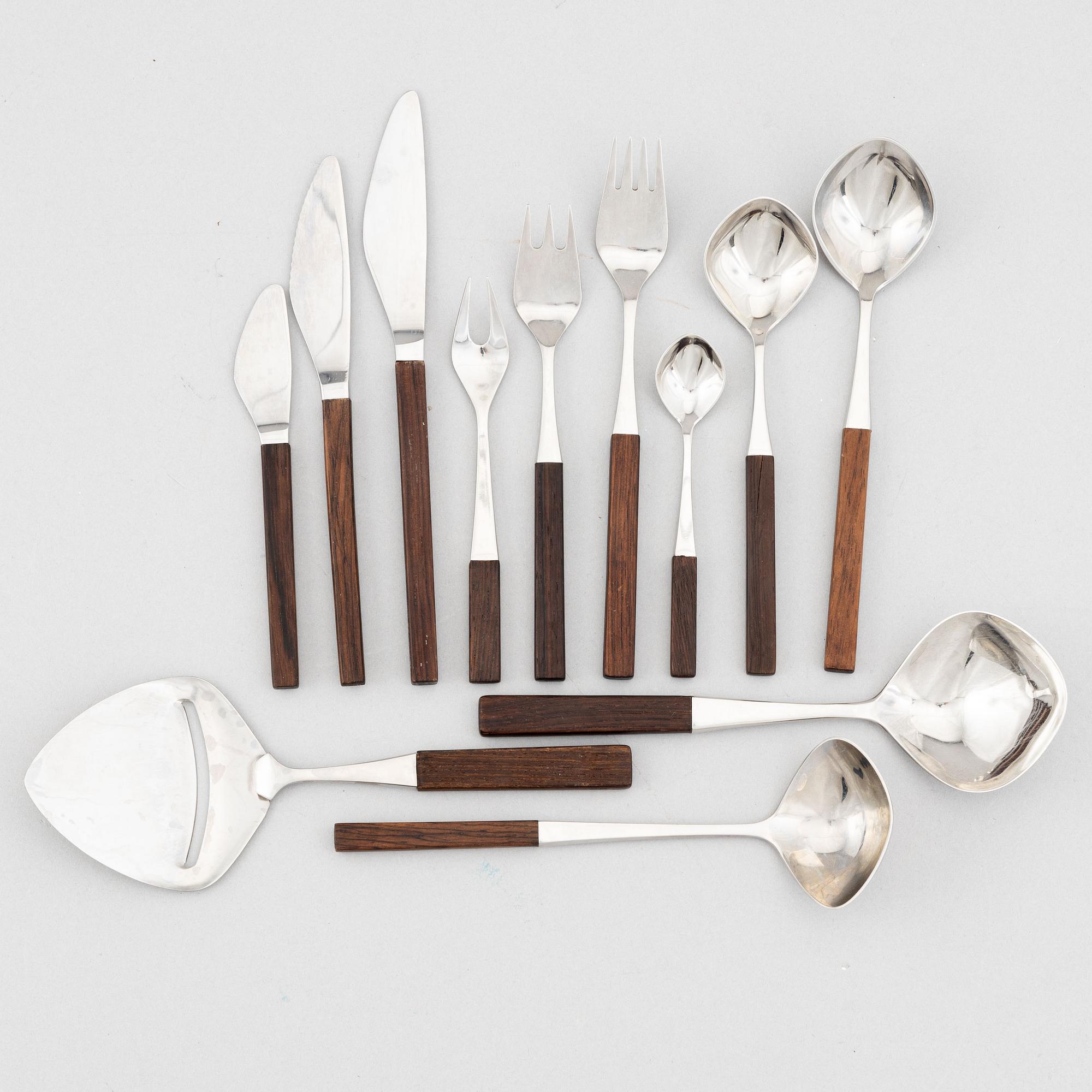 Tias Eckhoff, an 163-piece 'Opus' cutlery, Lundtofte, Denmark