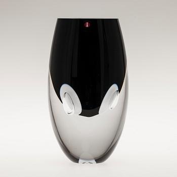 GLASSKULPTUR / VAS, "Claritas", signerad Timo Sarpaneva Iittala 2006.