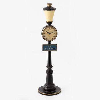 LeCoultre, "Rue De La Paix", desk clock, 28 cm.