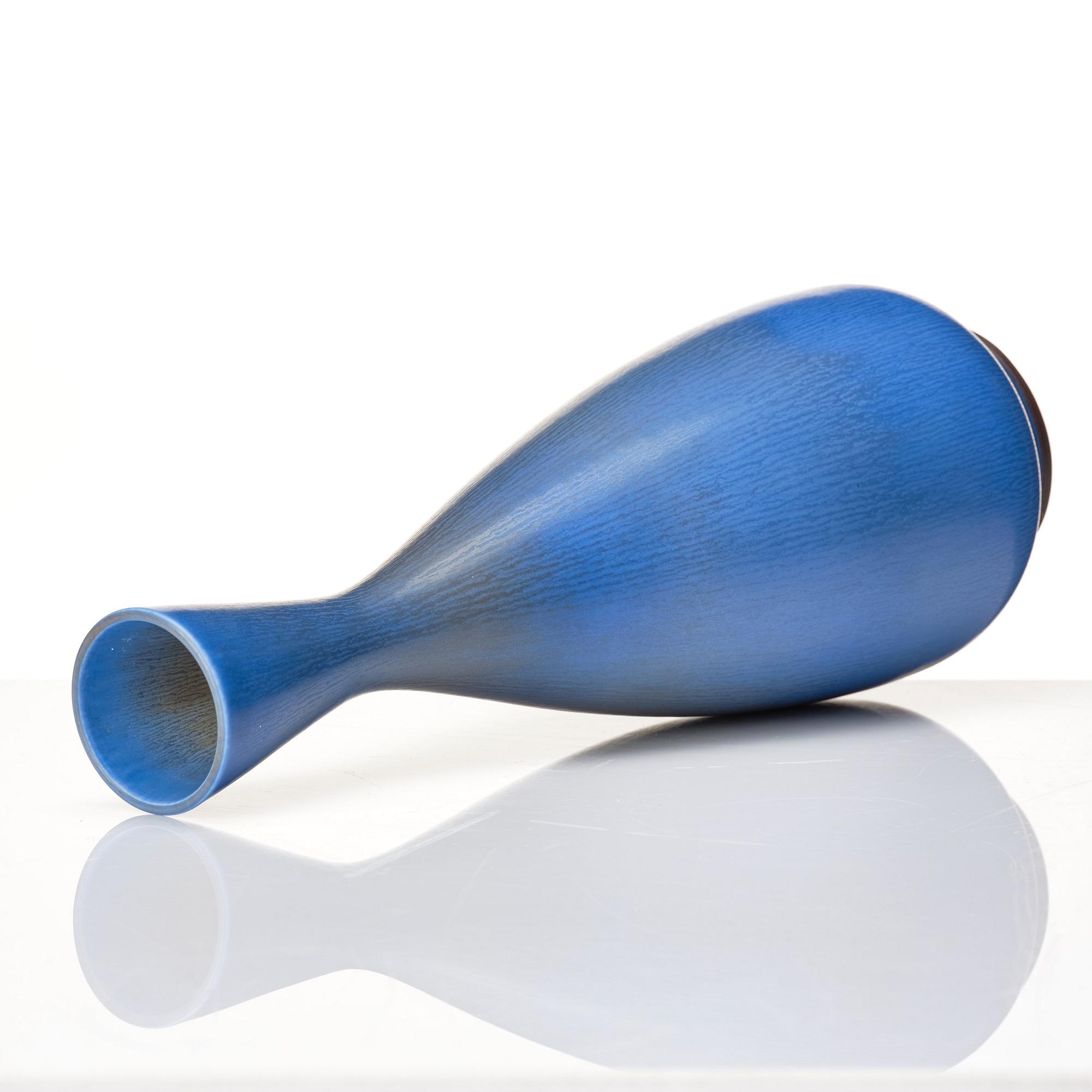 Berndt Friberg, a stoneware vase, Gustavsberg studio, Sweden 1961.