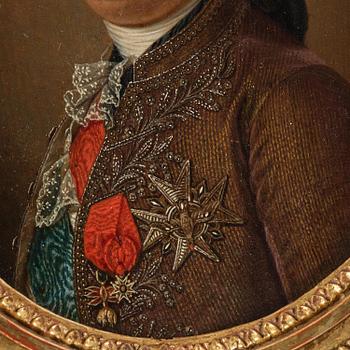 Adolf Ulrik Wertmüller, "Queen Marie-Antoinette" (1755-1793) & "King Louis XVI" (1754-1793) of France.