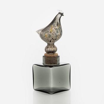 Kaj Franck, flaska, KF254, signerad K. Franck Nuutajärvi -61.