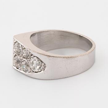 RING, gammalslipade diamanter, Guldsmedsmästarn, Göteborg, 1988.