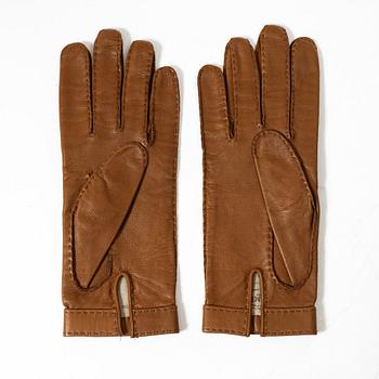 Hermès, handskar, storlek 8.