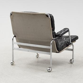 A 'Karin 73' easy chairs by Bruno Mathsson for Dux.