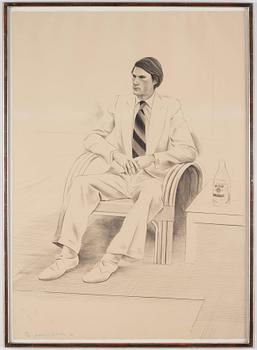 David Hockney, "Joe McDonald".