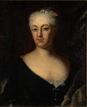 Georg Engelhard Schröder, copy after, "Eva Charlotta Victoria Stenbock" (married Barnekow) (1710-1785).