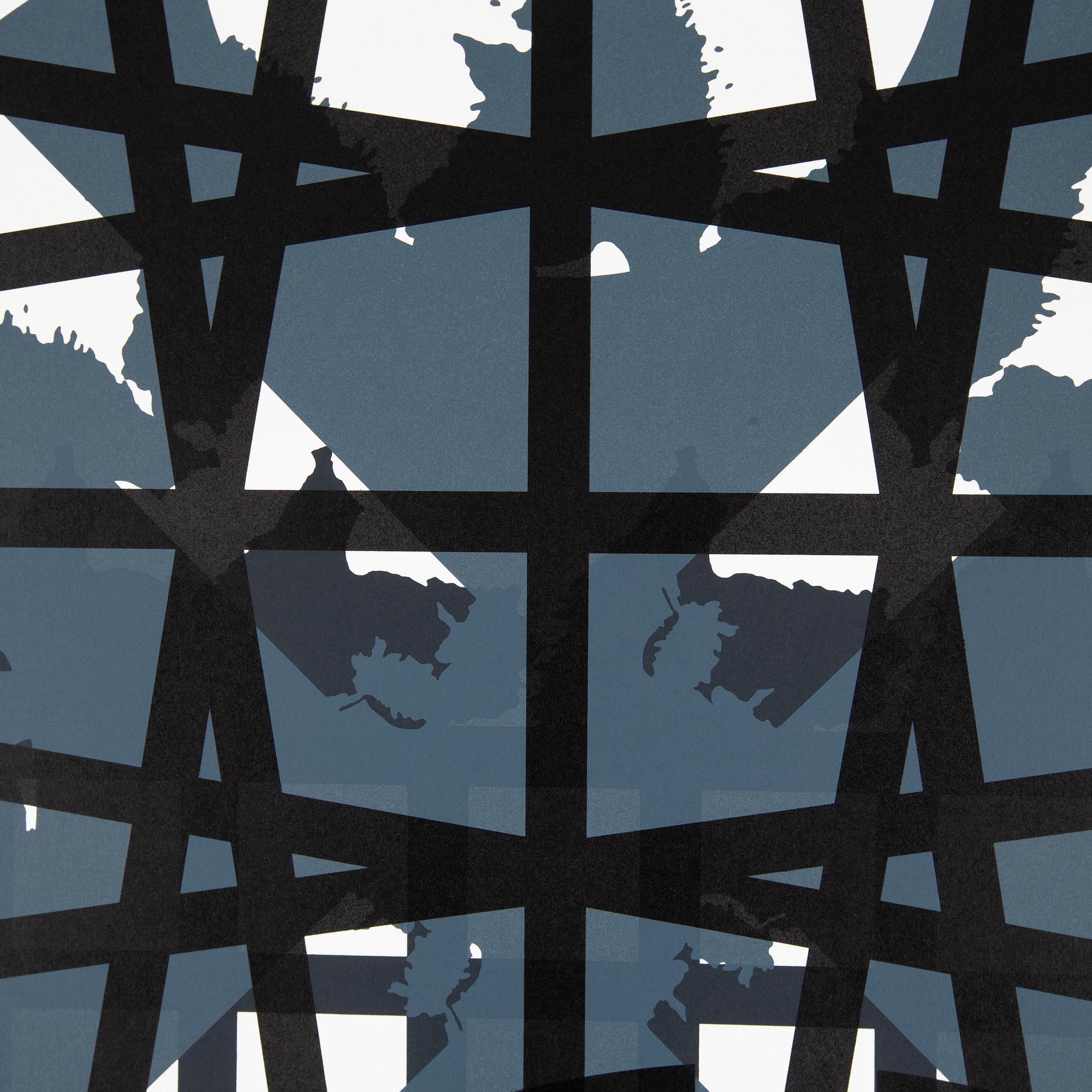 Raul Meel, silkscreen in colours, 1989, signed 3/40.