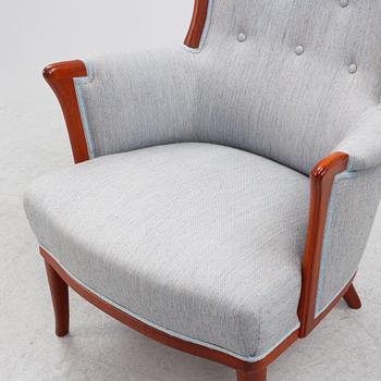 Carl Malmsten, armchair "Vår Fru", OH Sjögren, late 20th century.