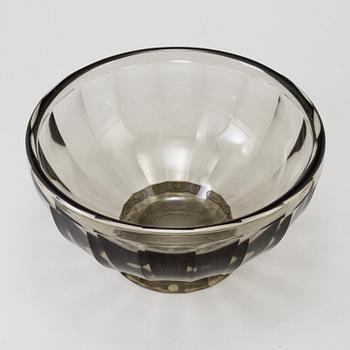 A Gerda Strömberg glass bowl, Strömbergshyttan glassworks 1936.