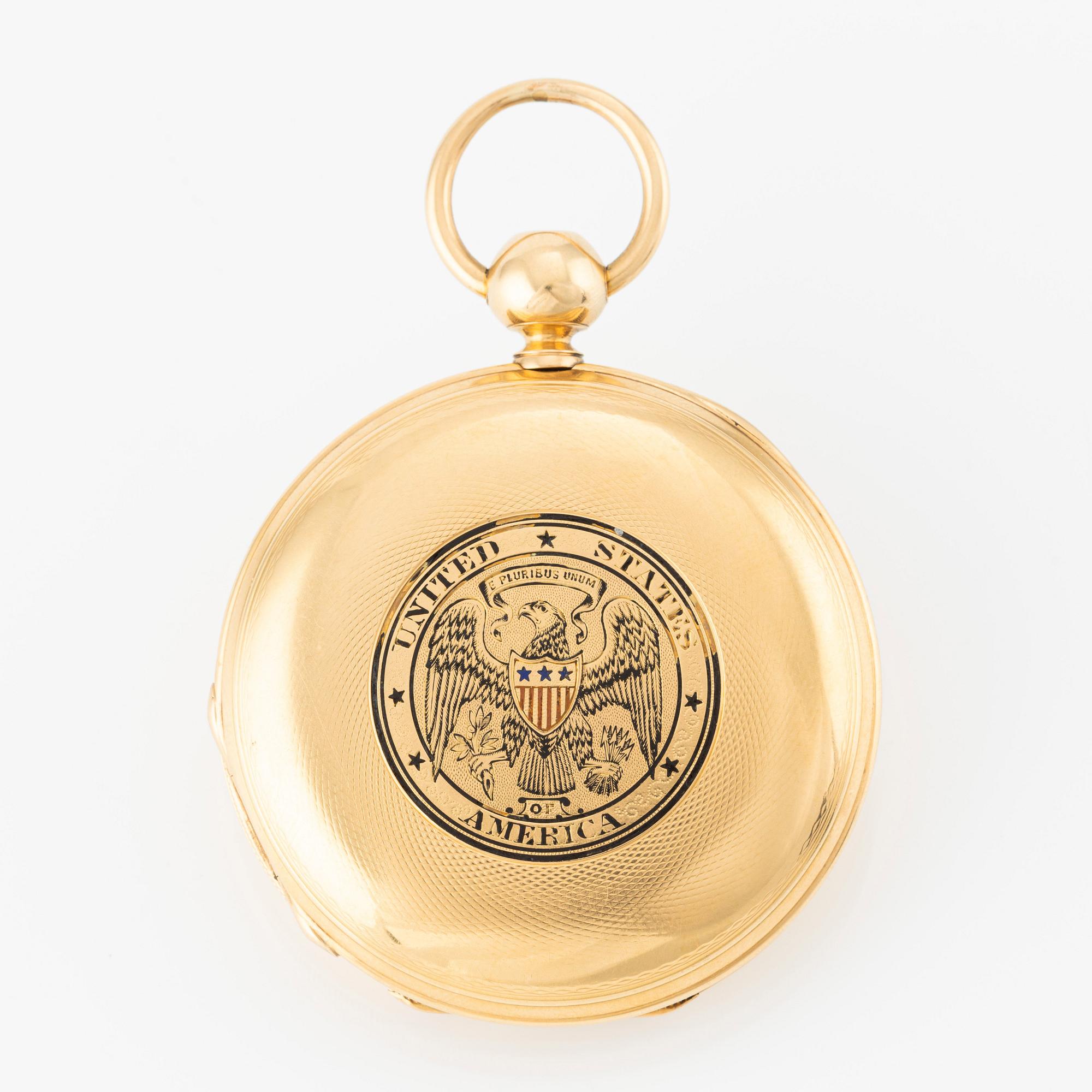 American Waltham Watch Co, "President of the United States To Captain