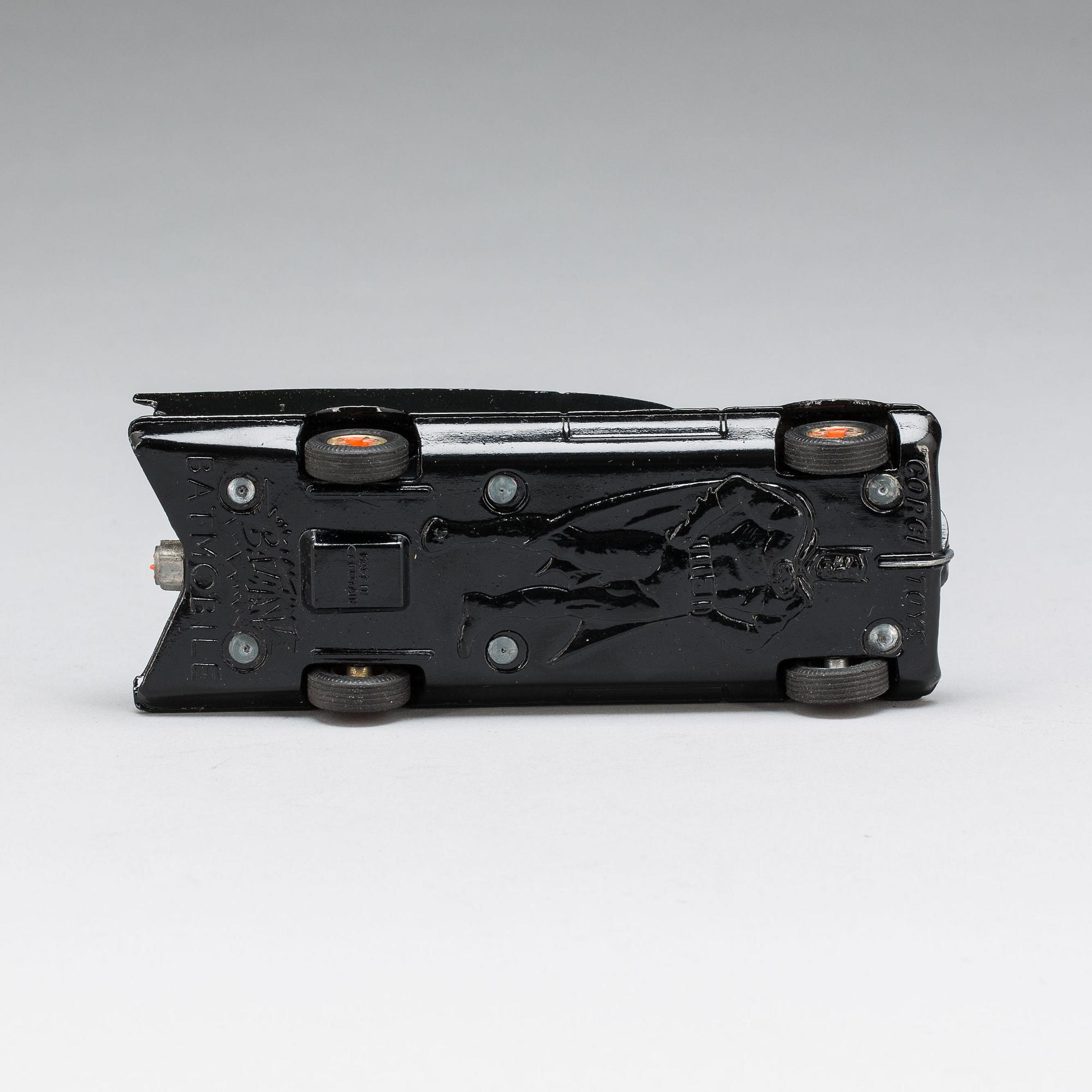 LEKSAKSBIL, CORGI Toys Batman 267 BATMOBILE. Made in  Britain 1966.