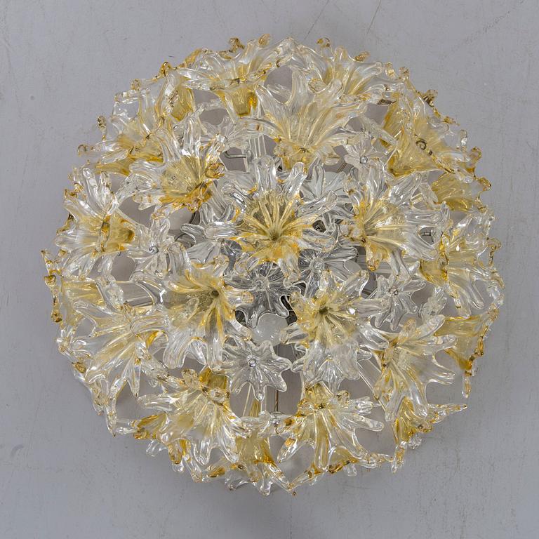 CEILING LAMP. Murano Venini.