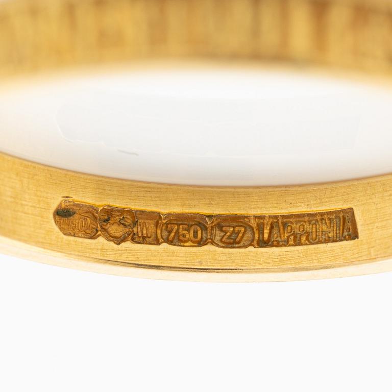 Lapponia, ring, 18K gold, Finland 1977.